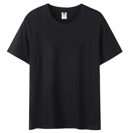 OEM Custom Logo Printed Embroidery 200g Pure Cotton Short-sleeved Cotton Cultural Shirt Men's and Women's T-shirt