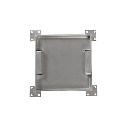 Stainless Steel Handle Invisible Decorative Square Manhole Cover 304 201 Recessed Rainwater Grate Cable Duct Cover Hardware