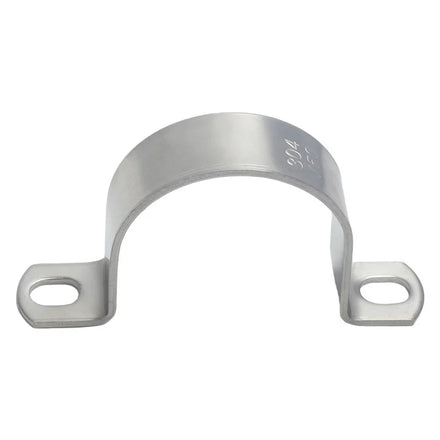 304 Stainless Steel U-Shaped Pipe Clamp Thickened Horse Riding Bracket Buckle Urethane Hose Hoop Water Pipe Clamp Metric Clamps