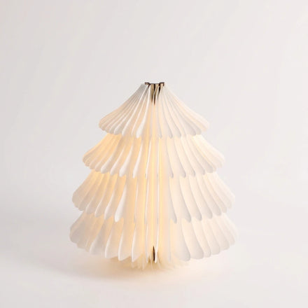 Innovative Mini Christmas Tree Night Light Elegant Folding Lamp Holiday Presents Home Decor Gift Promotional Business Gifts