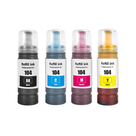 Tatrix epson 104 ink for Epson ECOTANK ET1810 ET2710 ET2810 ET2860