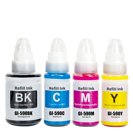 Tatrix GI-590 gi590 GI590 Germany warehouse spot Compatible Ink Refill Ink for Canon PIXMA G1501 G4511 G2500 G3500 G4500