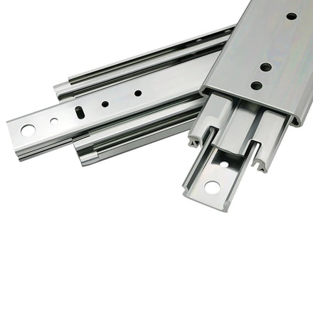 HVPAL 76mm 1500mm Heavy Duty Metal Drawer Slides Full Extension Ball Bearing Drawer Slide Rails