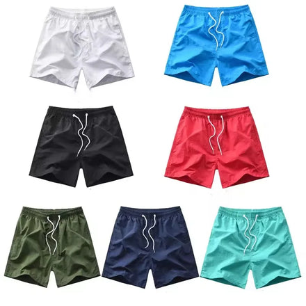 Professional OEM Design Men's Plus Size Seamless Print Swimming Trunks Quick Dry Summer Beach Shorts