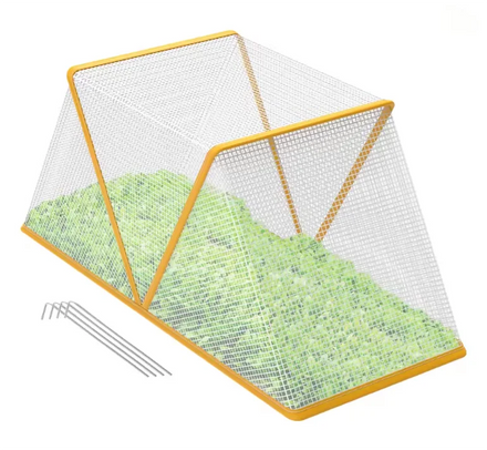 Foldable Winter Greenhouse for Home Garden Portable Anti-UV Windproof Cover for Vegetable Flower Insect & Bird-Proof Planting