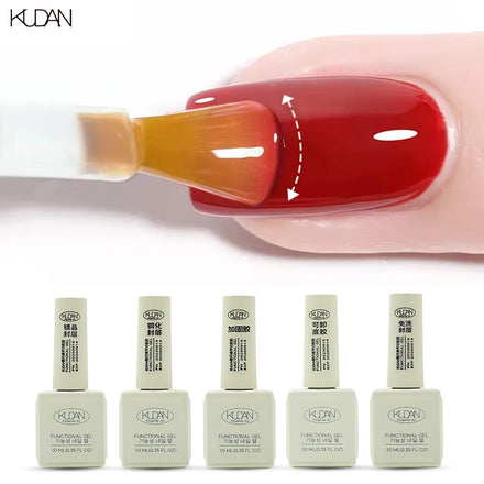 KUDAN 2026 UV Gel Polish Top and Base Coat Long Lasting China Wholesale Nail Polish with Customizable Logo