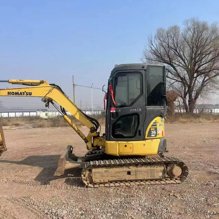 3.5 Ton Compact Digger Machine for Sale - OEM Parts Used Komatsu PC35-8 Hydraulic Mini Excavator -