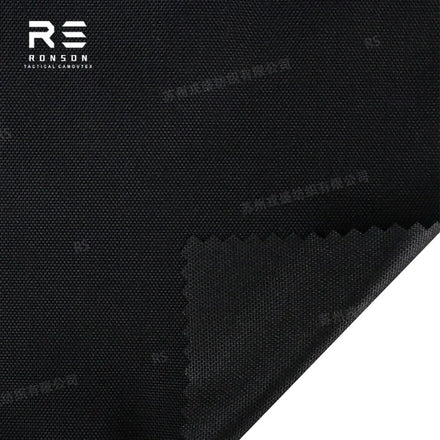 Ronson 500D Matt Nylon Cordura Fabric X01# Black Full-Dull 100% Nylon Oxford Waterproof Durable for Woven Home Textiles Girls