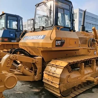 Suitable for Port Development with Good Adaptability to Terrain Second - Hand Caterpillar D7G Crawler Bulldozer