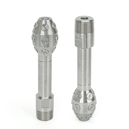 Stainless Steel Rotating Cleaning Nozzle Fixed Cleaning Nozzle Can Washing Machine Flushing