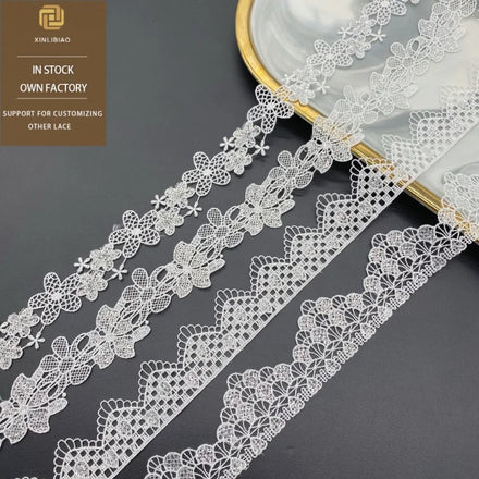 Lace Accessories Embroidered Sequins Lace Clothing Home Fabrics Fashion Accessories Sequins Barcodes Water-soluble Lace
