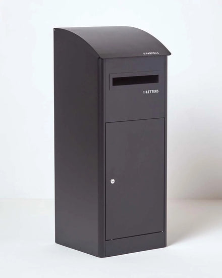 Outdoor Durable Free Standing Steel Waterproof Anti-Theft Decorative Parcel Delivery Box Mailbox for Convenient Package