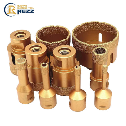 Vacuum Brazed Diamond Drilling Core Bits Drills Hole Saw Hole Cutter Diamond Drill Bit for Porcelain Marble Granite