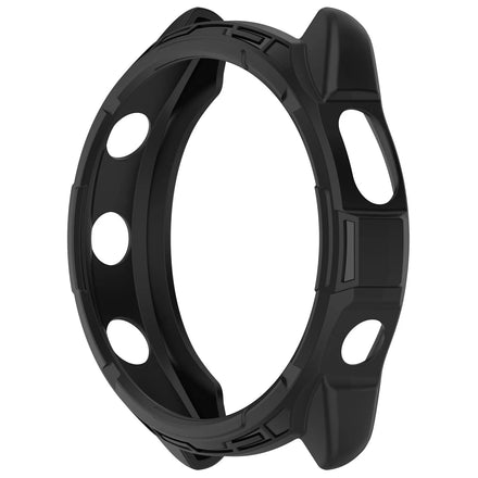 Tengyue Adjustable Comfortable TPU Bumper Shell Full Protective Covers for Garmin Forerunner 965 Smartwatch Scratched Resistant