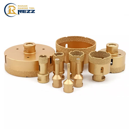Hole Saw Diamond Crowns Core Drill Bits Diamond Hole Cutter for Asphalt Concrete Marble Granite Brick