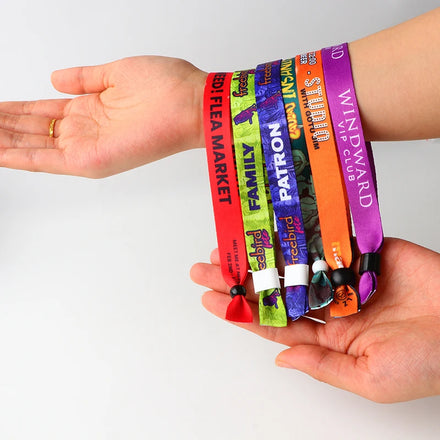 Custom Wristband with Lock Hand Wrist Band for Party Musicians Concerts Event Wristbands
