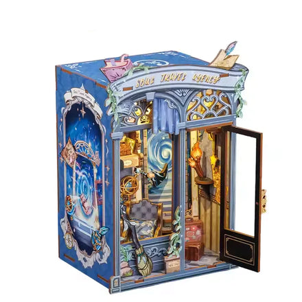 CuteBee Wholesale Diy Miniature House CWGA Series Diy Book Nook Kit 3d Wooden Puzzle Assembly Toys Diy Craft Kit