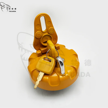 TALUADA Excavator Parts for R200 Fuel Tank Cover R210-5 R210-7 Anti-theft Diesel Tank Cover