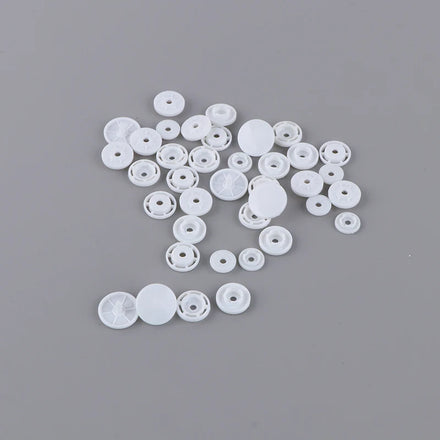2025 Factory Custom 1211 Plastic Color BPA Free Four Parts Snap Buttons for Clothing