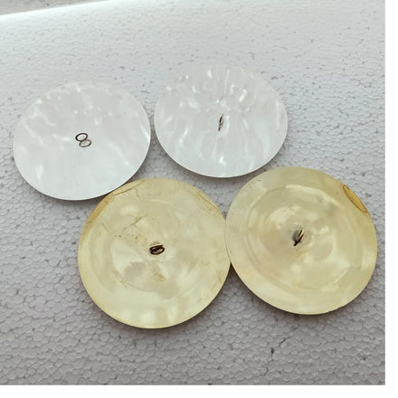 Custom Made Alloy Conchos with Loop Back Gold & Silver Colors Vintage Style Garment Use 40mm Size