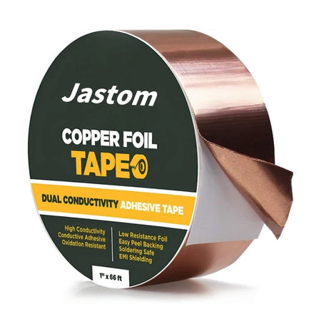 Die Cut Single Sided Transformer Copper Foil Tape 1mm Conductive Self-Adhesive with Nickel Plating