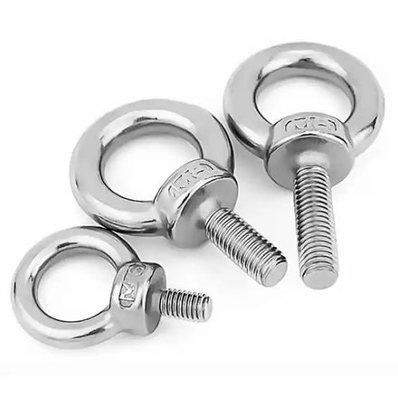 Hot Selling Custom 304 Stainless Steel Eye Bolts-Zinc Finish UNF Thread Durable Fasteners for Stamping Dies Long Lifespan MOQ