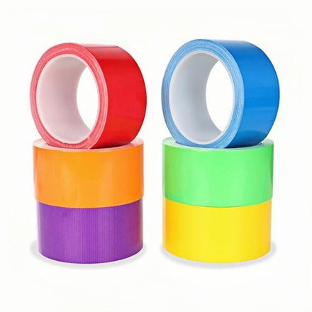 Custom Black Stage Gaffer Tape Single-Faced Die Cut Plastic Duct Masking Packing Ducktape Cloth Duct Tape for Stage Design
