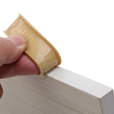U-Shape TPE Self-Adhesive Veneer Edging Trim Flexible Edge Protector for Furniture Countertops Cabinets Shelves for Restoration