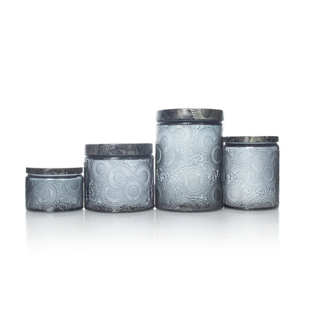 Wholesale 120/240/330/520ml Empty Jar Cylinder Shape Candle Container with Lid 500ml Colorful Candle Jar for Candle Making
