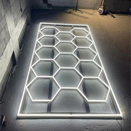 High-Power 540W Industrial LED Shop Light Durable Aluminum Housing with Honeycomb Design Workshop Lighting by Manufacturer