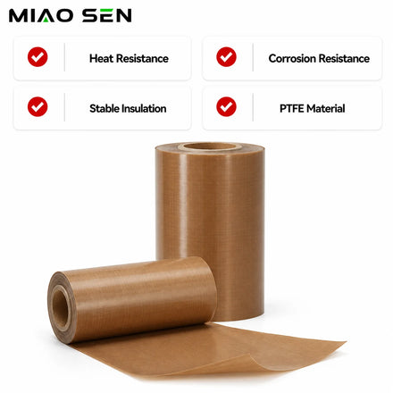 PTFE Thread Seal Tape - High Temperature Resistance Anti-Leak for Plumbing Gas & Hydraulic Systems - Industrial Grade