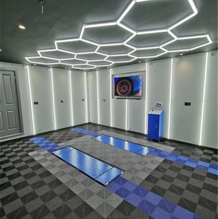 Hot Sale 540W High Brightness Honeycomb Design LED Garage Lighting 100-240V Aluminum Body Multi-Size Stock Ready Free Samples
