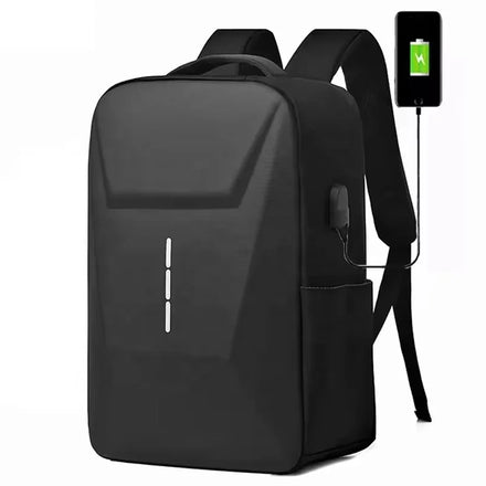 Hard Shell Usb Slim Promotional Oxford Sustainable Eco Friendly Waterproof Robust Travel Laptop Backpack for Teenager