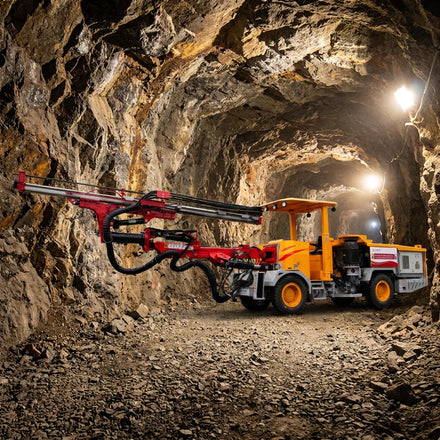 CYTJ-45 Mining Hydraulic Rock Drilling Trolley Non-Coal Metal Mine Excavation Construction Small Tunnel Small Section
