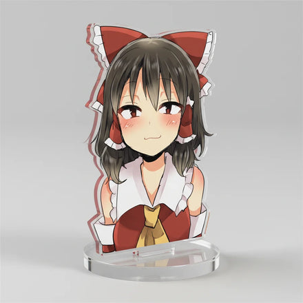 Custom Photo Acrylic Display Stand UV Printed Clear Anime Hologram Rainbow Acrylic Standee Shaker Quicksand