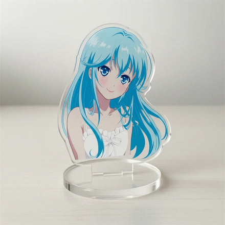 Custom Anime Acrylic Standee UV Printing Hologram Rainbow 3D
