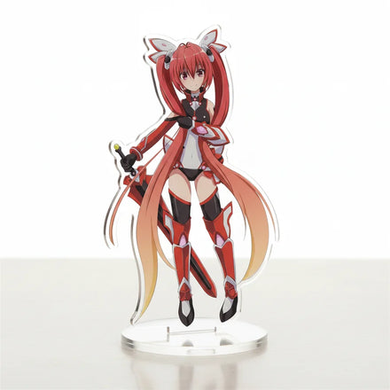 Custom Anime Acrylic Stand Keychain Cartoon Game Acrylic 3D Shaker Phone Charm Quicksand Stand