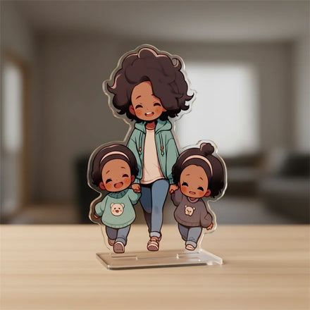 Custom Double Sided Anime Acrylic Standee Phone Charm Cartoon Epoxy Customized Standees