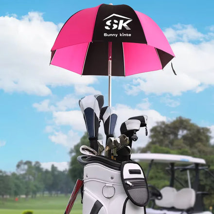 Hot Sale Golf Club Umbrella Sun Rain Cover Adjustable Length Umbrellas for Golf Bag With Custom Logo