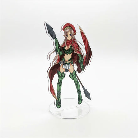 Custom Anime Acrylic Display Standee Glitter Epoxy Charm Double-Sided Shaker Standee