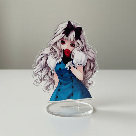 Custom Clear Acrylic Stand 3D Shaker Rainbow Standee