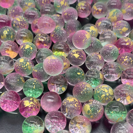 CJ Factory Wholesale 10mm Luminous Glass Beads No Hole Smooth Beads Suitable for DIY Crafts Jewelry Making