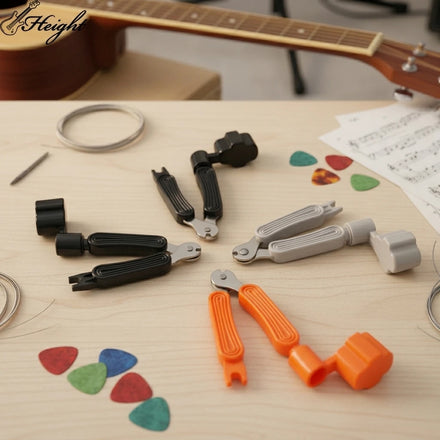 Custom Logo 3 in 1 Guitar Peg Winder String Cutter Pin Puller Heavy Duty Guitar Maintenance Tool for All Guitars