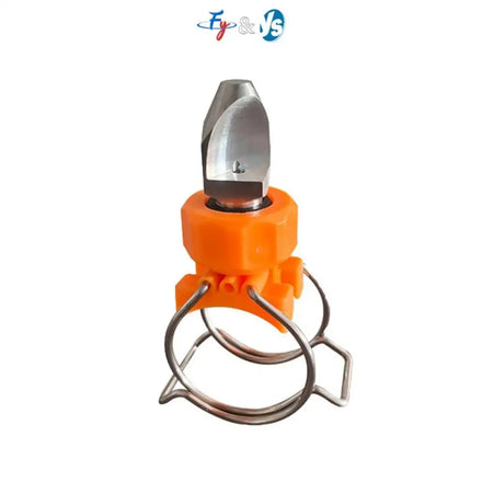 Stainless Steel Fan-shaped Atomizing NozzleClamp Nozzle for Sand and Stone Cleaning Factory Cleaning Nozzle
