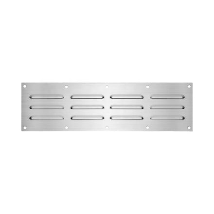 Stainless Steel 15\ X 4-1/2\ Venting Panel for Outdoor Kitchen Masonry Fire Pits Venting Hardware