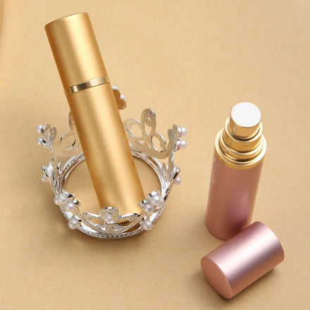 High-grade Bottom Refillable Perfume Bottle Bottom Direct Filling Portable Spray Small Empty Bottle 10ml