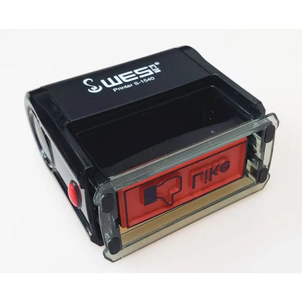 WES Eyebrow Stamp Excise Stamp Sellos S-1540 Self-inking Stamp User-friendly Office