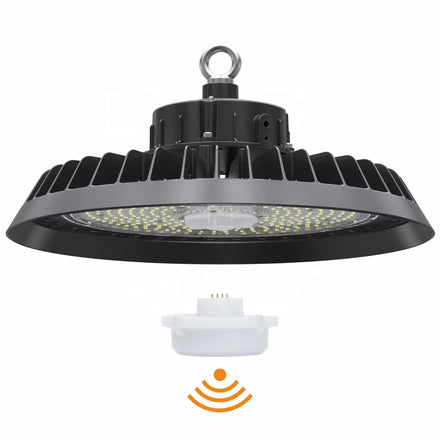 Ip65 Dome Industrial Wireless Ble Smart Dimmable Motion Sensor Ufo Led Outdoor High Bay Light for Warehouse Ugr22