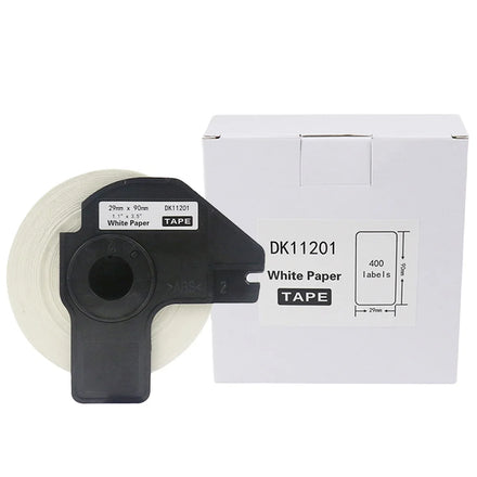 Tatrix DK11201 DK 29mm*90mm Black on White Shipping Label Thermal Paper Shipping Label Roll for Brother QL-1060N Series Printer