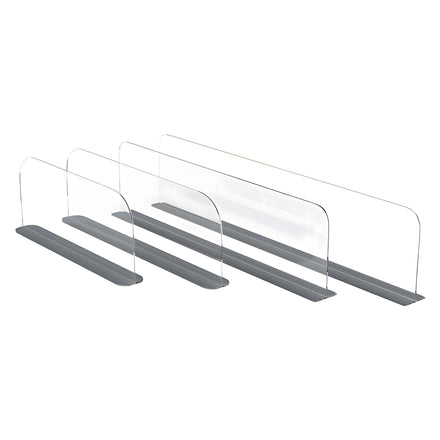 Wholesale Direct Sales Clear Acrylic Shelf Dividers